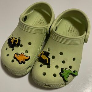 Boys Light Green Crocs